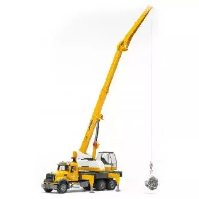 Kraninis sunkvežimis BRUDER MACK Granite Liebherr