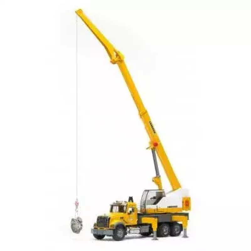 Kraninis sunkvežimis BRUDER MACK Granite Liebherr