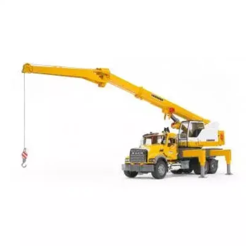 Kraninis sunkvežimis BRUDER MACK Granite Liebherr