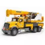 Kraninis sunkvežimis BRUDER MACK Granite Liebherr