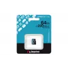 Kingston Technology 64 GB „microSDXC Canvas Go Plus Gen4 200R A2 U3“ vienos pakuotės be adapterio