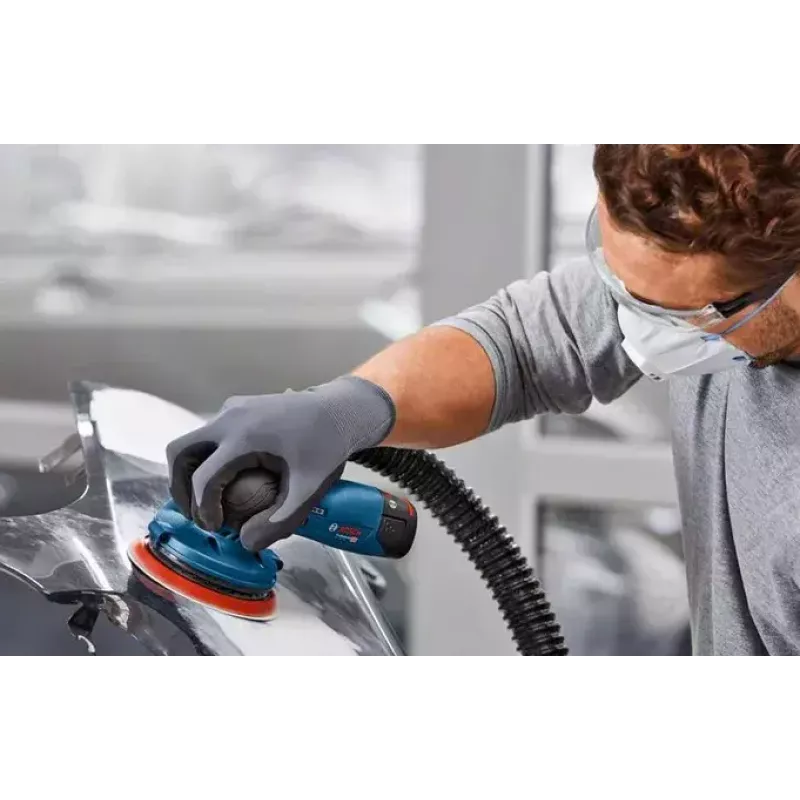 Bosch GEX 12V-125 Professional diskinis šlifuoklis 10000 aps./min 20000 svyravimų/min juoda, mėlyna, raudona