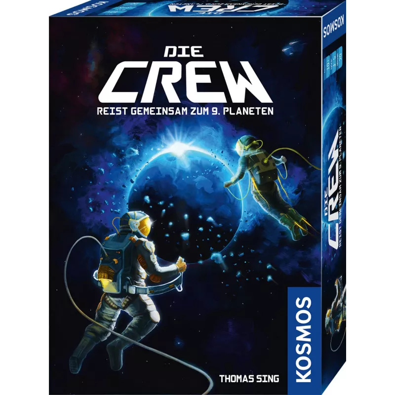 Kosmos 691868 stalo/kortų žaidimas „Die Crew“ stalo žaidimas vakarėliams