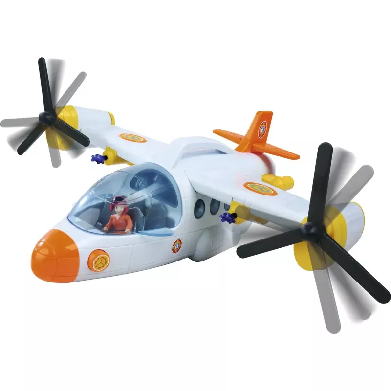 Žaislinė transporto priemonė Simba‑Dickie Fireman Sam Fire Swift gelbėjimo lėktuvo modelis 109252615, vaikiškas žaidimų orlaivis