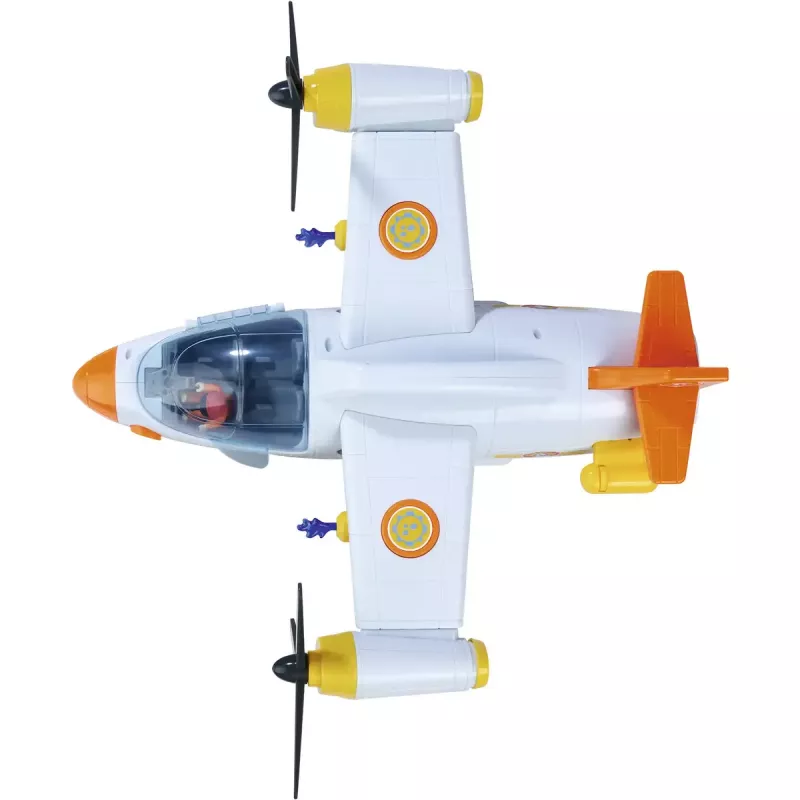 Žaislinė transporto priemonė Simba‑Dickie Fireman Sam Fire Swift gelbėjimo lėktuvo modelis 109252615, vaikiškas žaidimų orlaivis
