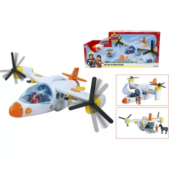 Žaislinė transporto priemonė Simba‑Dickie Fireman Sam Fire Swift gelbėjimo lėktuvo modelis 109252615, vaikiškas žaidimų orlaivis