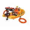 Žaislinė valtis Simba-Dickie Fireman Sam Neptune Boat su figūrėle — žaidimų transporto priemonė