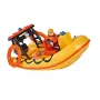 Žaislinė valtis Simba-Dickie Fireman Sam Neptune Boat su figūrėle — žaidimų transporto priemonė