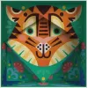 Tapybos rinkinys Ravensburger CreArt Do it together – Tigras (bendra tapybos veikla) 25863