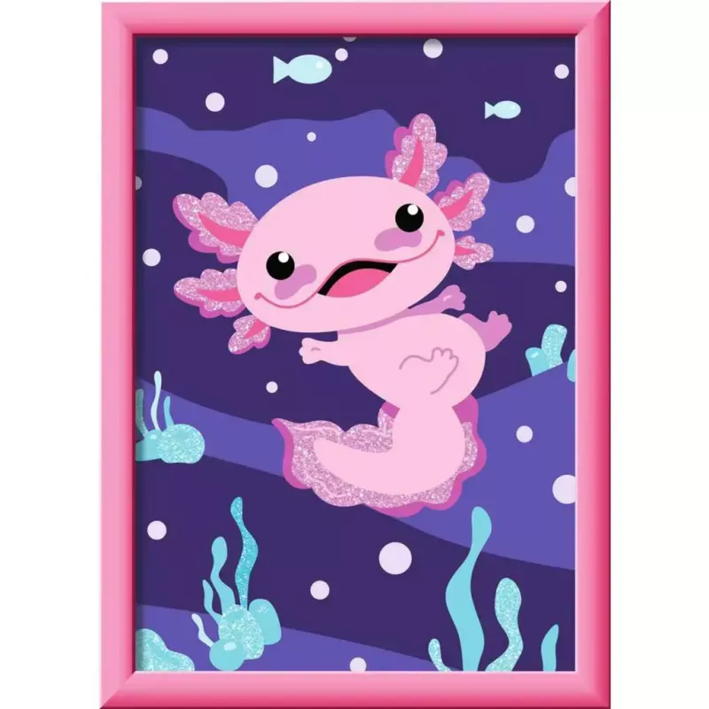 Tapybos rinkinys Ravensburger CreArt – Axolotl (dailės rinkinys) Ravensburger
