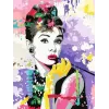 Puzzle piešimo rinkinys Ravensburger CreArt Premium — Audrey Hepburn (Ravensburger 25526)
