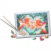Tapybos rinkinys Ravensburger CreArt — Fish in Love (modelis 23998) — akrilo tapybos pagal skaičius rinkinys