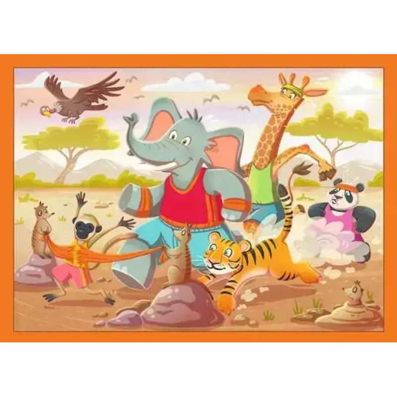 Dėlionė Ravensburger 12004171 — 35 dalys, Gyvūnai, 225×? mm, amžius 6+
