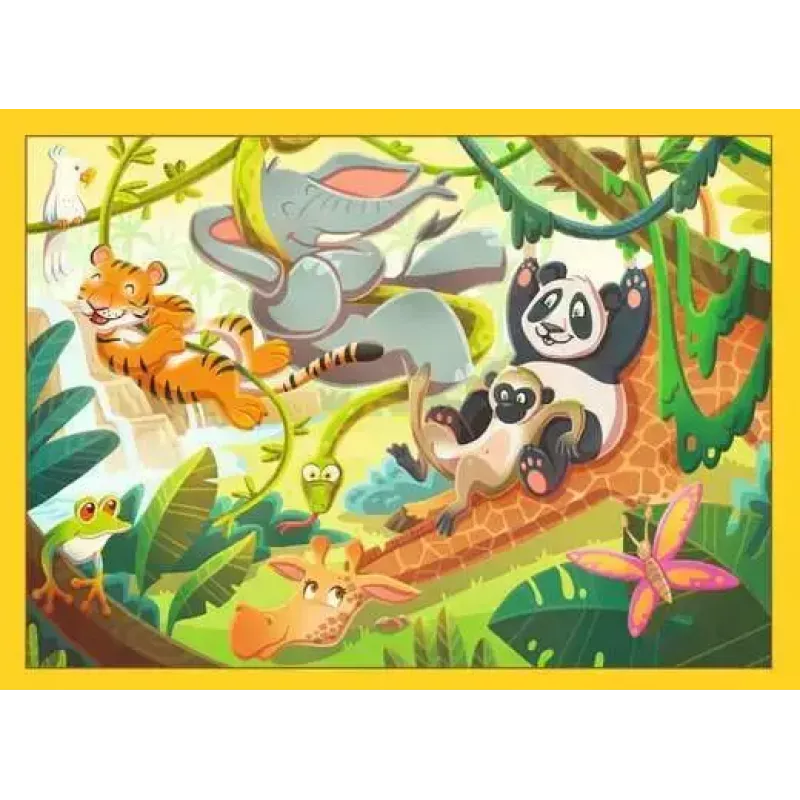 Dėlionė Ravensburger 12004171 — 35 dalys, Gyvūnai, 225×? mm, amžius 6+