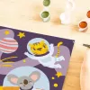 Piešimo pagal skaičius rinkinys Ravensburger CreArt – „Gyvūnai kosmose“ tapybos rinkinys