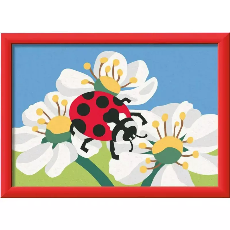 Ravensburger CreArt tapybos rinkinys – boružės motyvas, rankdarbių tapybos rinkinys