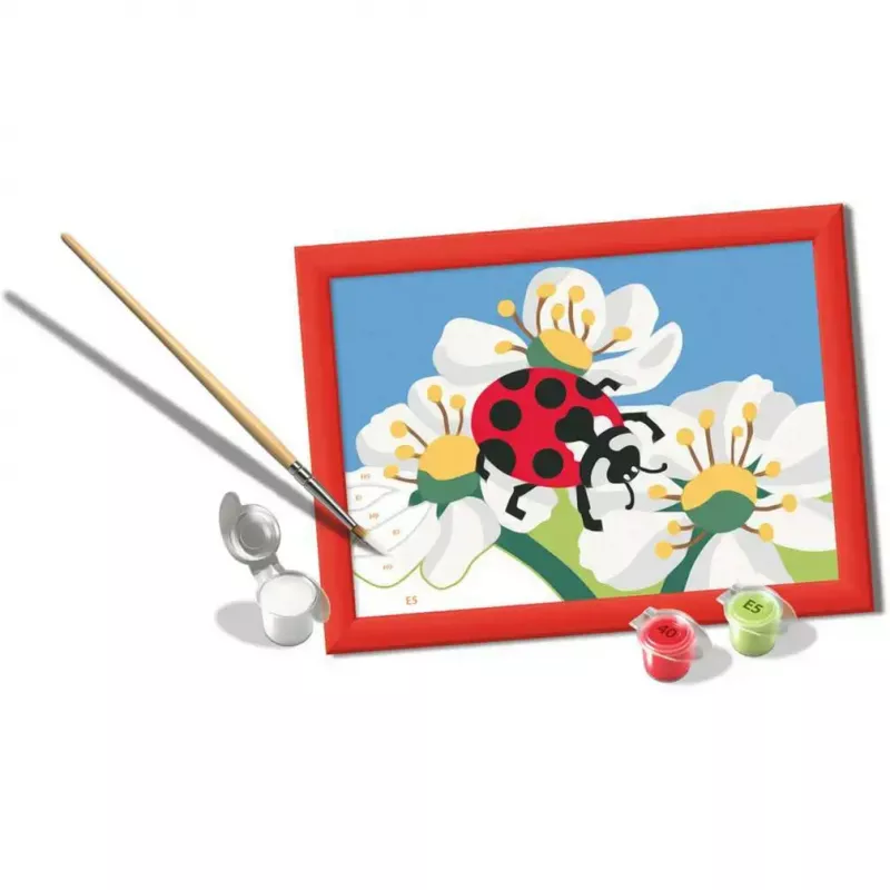 Ravensburger CreArt tapybos rinkinys – boružės motyvas, rankdarbių tapybos rinkinys