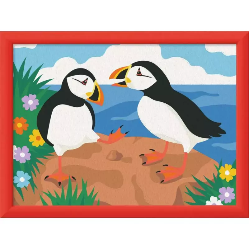 Ravensburger CreArt Puffins tapybos rinkinys