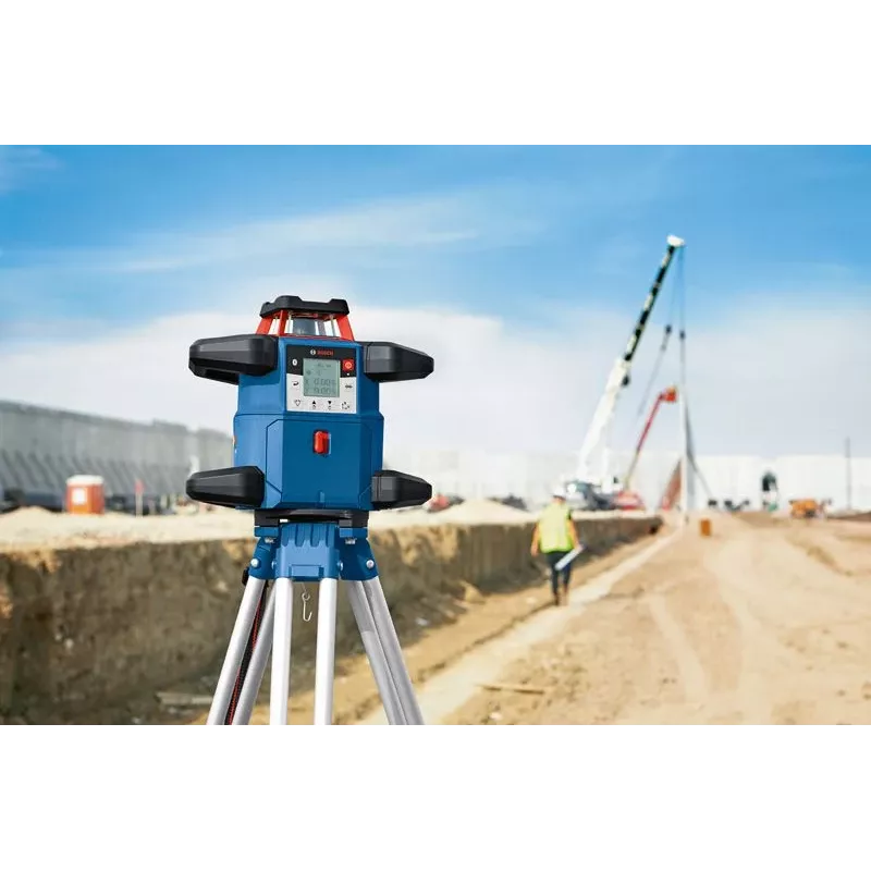 Lazerinis nivelyras Bosch GRL 600 CHV Professional — 18V raudono lazerio linija, baterija ProCORE18V 4,0Ah