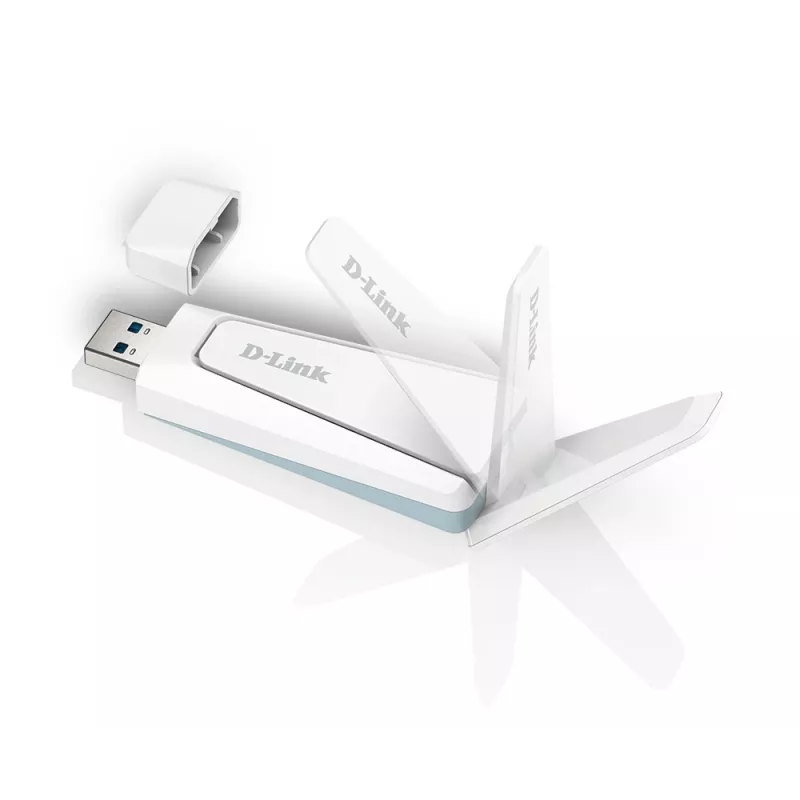 D-Link Wi-Fi 6 AX1800 USB 3.0 Dongle, belaidis, USB, WLAN, 1800 Mbit/s