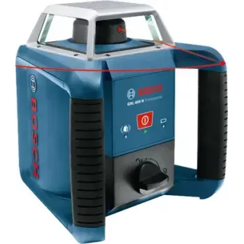 Rotacinis nivelyras Bosch GRL 400 H 400 m atstumas 0,08 mm/m tikslumas