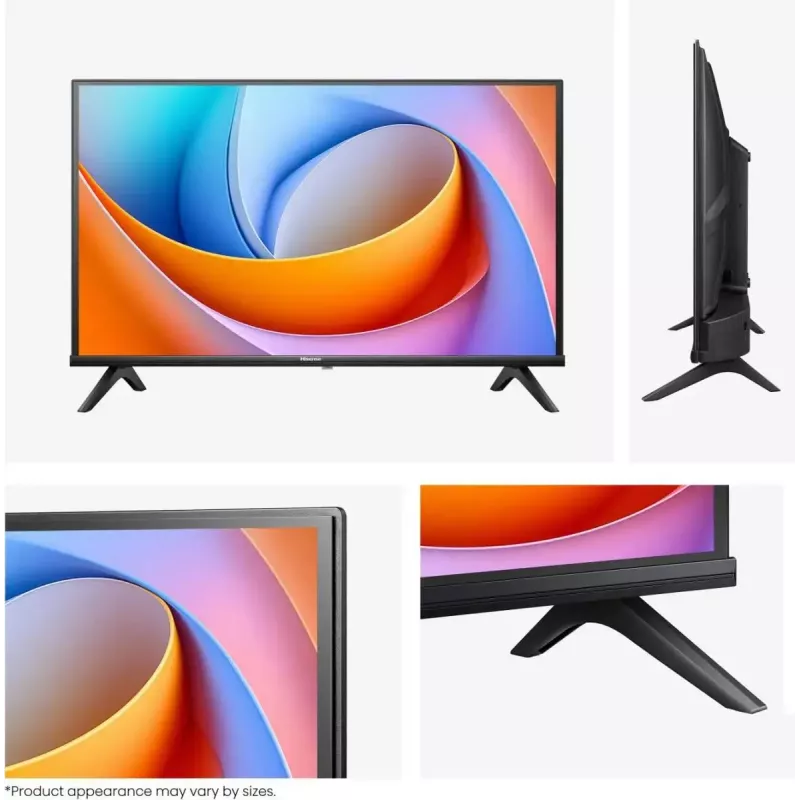 Hisense 40E4QT 101,6 cm (40 colių) Full HD Smart TV Wi-Fi juodas