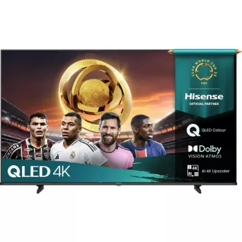 Hisense 43E77Q 109,2 cm (43 colių) 4K Ultra HD išmanusis televizorius Wi-Fi juodas