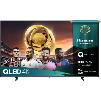 Hisense 50E77Q 127 cm (50 col.) 4K Ultra HD išmanusis televizorius Wi-Fi juodas