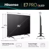 Hisense 85E77Q PRO 2.16 m (85 coliai) 4K Ultra HD išmanusis televizorius Wi-Fi juodas