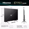 Hisense 75E77Q PRO 190,5 cm (75 coliai) 4K Ultra HD išmanusis televizorius Wi-Fi juodas