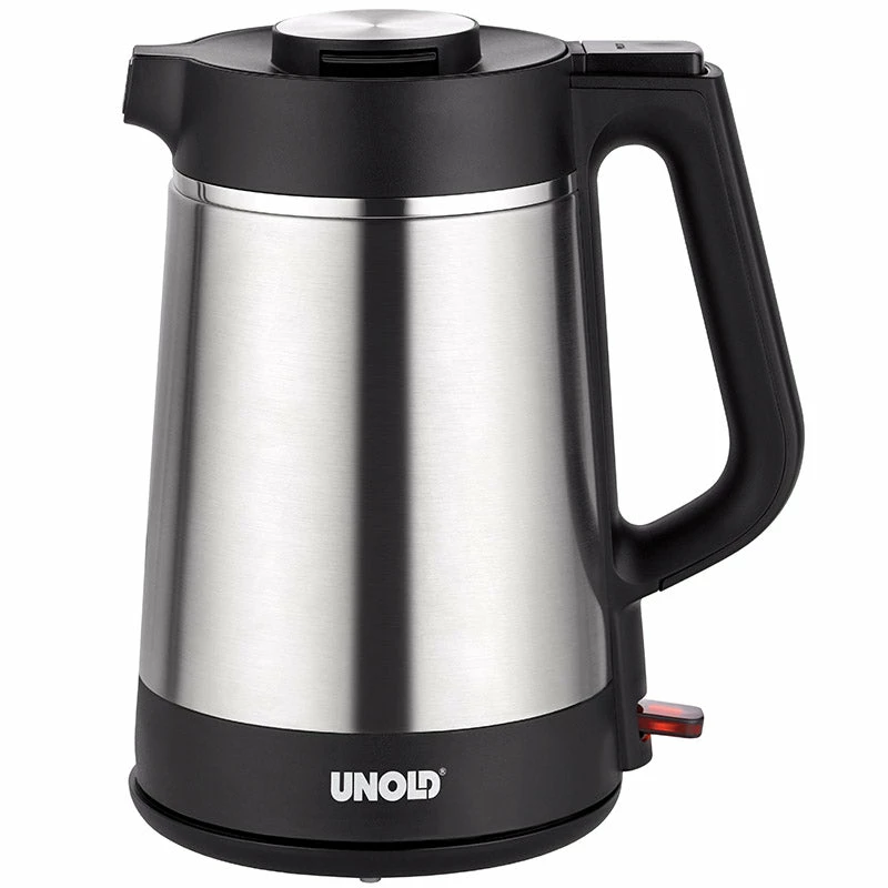 Unold 18715 elektrinis virdulys 1,5 l 1800 W juodas, nerūdijantis plienas