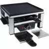 Guss-Raclette RC 104 schwarz/edelstahl