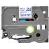 Etikečių juostelė Brother TZe253 24 mm mėlyna ant balto