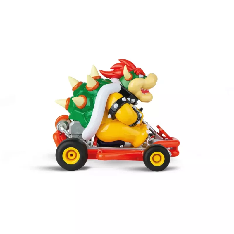 Nuotolinio valdymo automobilis CARRERA Mario Kart Pipe Kart Bowser 2.4 GHz — RC žaislinis automobilis