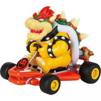 Nuotolinio valdymo automobilis CARRERA Mario Kart Pipe Kart Bowser 2.4 GHz — RC žaislinis automobilis