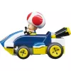 Radijo bangomis valdomas žaislinis automobilis CARRERA Mario Kart Mini RC – Toad Paperbox, 2,4 GHz
