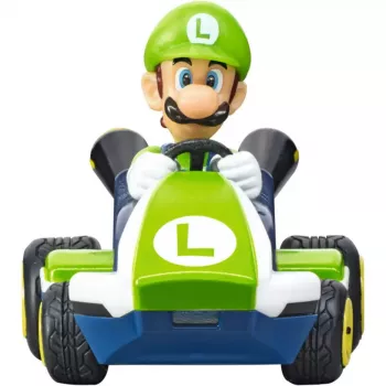 Radijo bangomis valdomas automobilis CARRERA Mario Kart Mini 2.4GHz – Luigi Paperbox