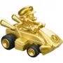 Radijo bangomis valdomas CARRERA Mario Kart Mini RC — Mario Gold auksinis, 2,4 GHz, popierinė dėžutė