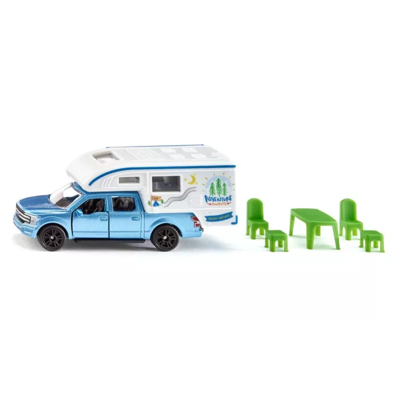Car Siku Ford F150 Metal Plastic Blue Green White 3+ years