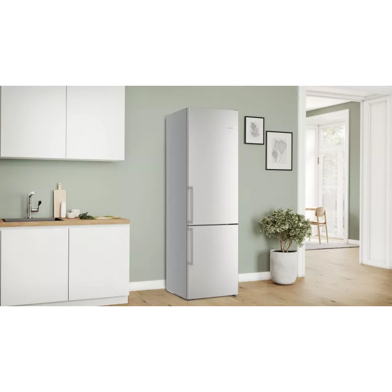Bosch Serie 6 KGN39AIAU šaldytuvas-šaldiklis Laisvai stovintis 363 L Nerūdijantis plienas