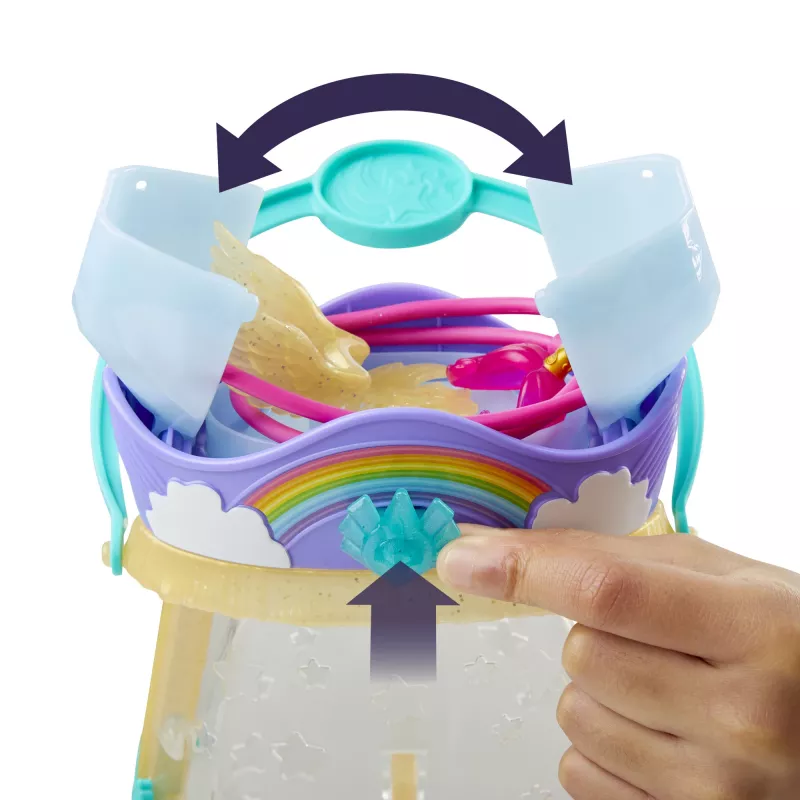 My Little Pony : Naujos kartos filmas „Sparkle Reveal“ žibintas Sunny Starscout – šviečiantis žaislas su 25 detalėmis, staigmenomis