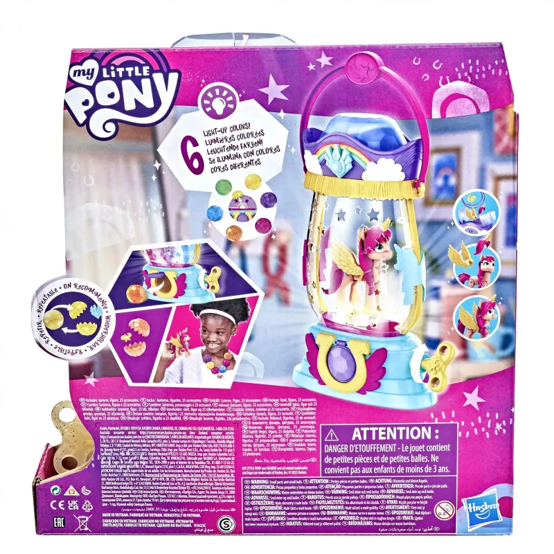 My Little Pony : Naujos kartos filmas „Sparkle Reveal“ žibintas Sunny Starscout – šviečiantis žaislas su 25 detalėmis, staigmenomis