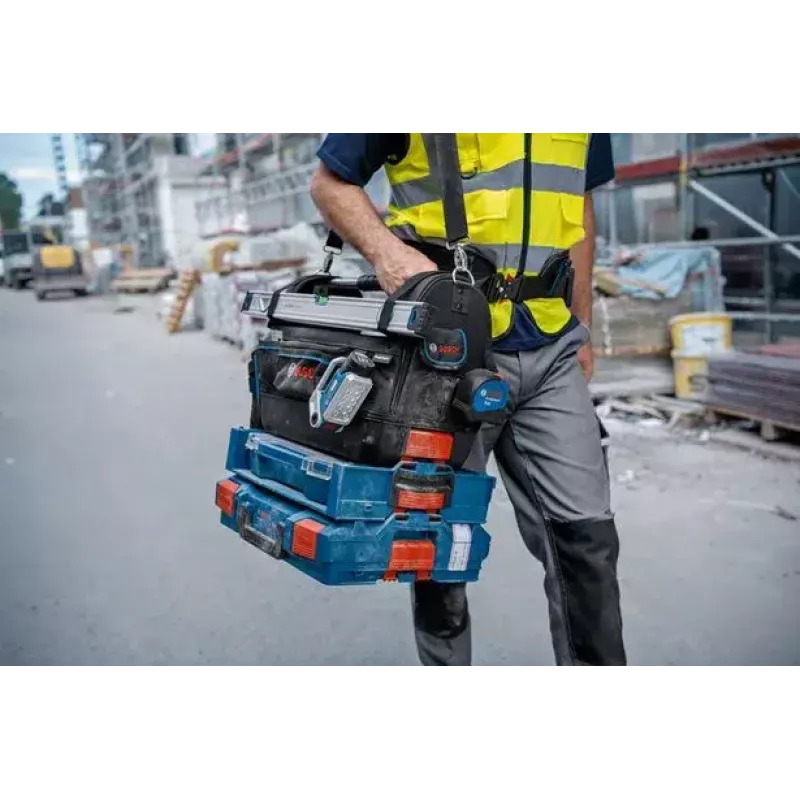 Bosch GWT 20 Juoda Mėlyna Polikarbonatas PC Plotis 430 mm Gylis 230 mm Aukštis 340 mm