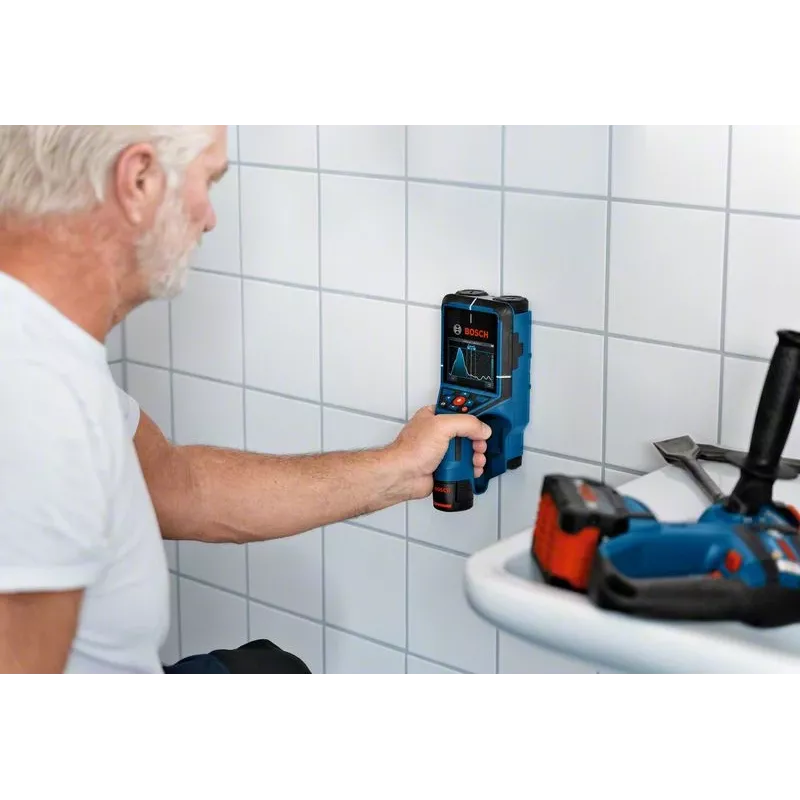 Bosch Wallscanner D-tect 200 C Professional skaitmeninis daugiafunkcis detektorius, svoris 700 g