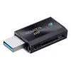 Išorinis SSD ADATA SC730 1 TB, USB Type-C 3.2 Gen 2, 600/600 MB/s, juodas, plastikinis korpusas