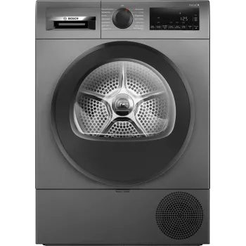 Bosch Serie 6 WQG243DR10 skalbinių džiovyklė Laisvai pastatoma Įkraunama iš priekio 9 kg Pilka
