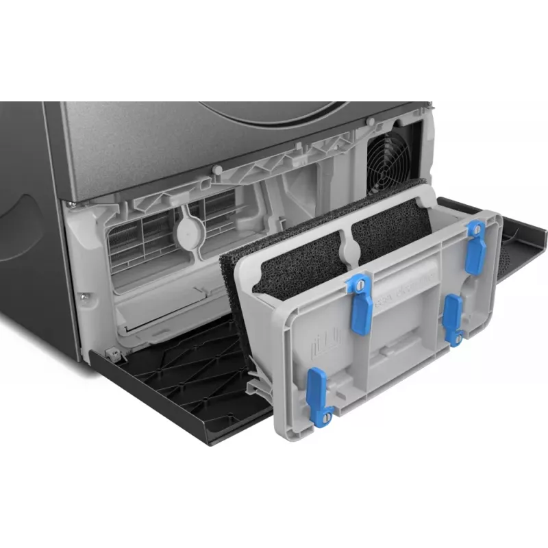 Bosch Serie 6 WQG243DR10 skalbinių džiovyklė Laisvai pastatoma Įkraunama iš priekio 9 kg Pilka