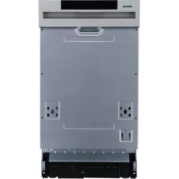 Pusiau integruojama indaplovė Gorenje GI 561 D 10 S EB — 11 komplektų, plona 45 cm, 45 dB, 9 L/ciklas