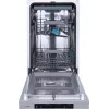 Pusiau integruojama indaplovė Gorenje GI 561 D 10 S EB — 11 komplektų, plona 45 cm, 45 dB, 9 L/ciklas