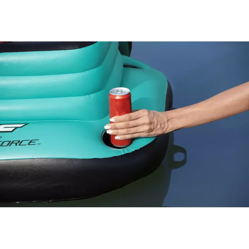 Bestway 43191 aušinimo dėžė 49 l juoda, pilka, oranžinė